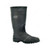 Vaultex Steel Toe Gumboots, RBB, Size38, Black, Mid Calf