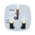 Rexton Plug With Fuse, R25113, 13A, White, PK10