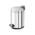 Hailo Pedal Waste Bin, HLO-0704-039, Pedal Bin T2 S, 4 Litres, Silver