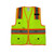 Vaultex Reflective Vest With 4 Pockets, JMA, S, Yellow