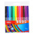 Deli Washable Felt Pen, E37169, Multicolor, 12PCS