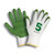 Honeywell Gloves, NAO, Check and Go, Size10, Green and White, PK20