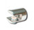 Yingda Single Circular Glass Holder Clip, YD-036, Zinc Alloy, 8MM, Silver