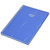 FIS 5MM Square Lines 2 Quire Manuscript Book with Spiral Binding, FSMNB52Q5MSB, 176 x 250MM, 96 Pages, Blue