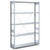 Bito Boltless Shelving With 5 Shelves, 10-17024, 2000 x 300MM, Galvanised