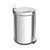 Tramontina Pedal Waste Bin, 94538105, 5 Litres, Silver