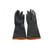 Rubber Sun Gloves, XL, Black, PK10