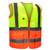 Empiral Vest, E108073001, Multiglow-3M, 100% Polyester, 4XL, Yellow and Orange