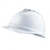 MSA Safety Helmet With Ratchet Suspension, N118240812, Polyethylene, White