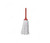 Britemax Round Mop W/ Stick, WM-313, Cotton, 350g, Red