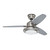 Hunter Ceiling Fan, 24085, Merced, 112CM, Brushed Nickel