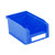 Bito Storage Bin With Pick Opening, SK1610, Polypropylene, 0.8 Ltrs Capacity, 103MM Width x 160MM Length, Blue, 40 Pcs/Pack