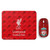 Wackylicious Liverpool Wireless Mouse With Mouse Pad, 1490-1231-613, Red, Combo Offer