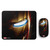 Wackylicious Iron Man Wireless Mouse With Mouse Pad, 1357-1231-613, Metallic Brown, Combo Offer