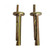 Ideal Ceiling Anchor, M6 x 40MM, Gold, 100 Pcs/Pack