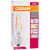 Osram LED Filament Lamp, Classic A, 4W, E27, 2700K, Warm White