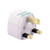 Multi-Purpose AC Plug Adapter, 3 Pin, White