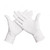 Disposable Gloves, Latex, L, White, 50 Pcs/Pack