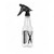 Salon Spray Bottle, Plastic, 390ML, Black/Clear