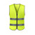 Sfvest High Visibility Reflective Safety Vest, TS-1052, Free Size, Fluorescent Yellow