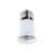 Lamp Holder, Plastic and Metal, E27 to E27 Base, White
