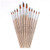 Zhu Ting Paint Brush Set, Aluminum Alloy and Nylon, 18-22CM, Rose Gold