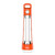 Geepas Rechargeable Emergency LED Lantern With Torch, GE5588, 4V, 900mAh, 40 LED, Orange