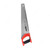 Geepas Hand Saw With TPR Handle, GT59215, Carbon Steel, 16 Inch, Red/Silver