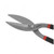 Geepas Tin Snip, GT59111, Metal, 14 Inch, Black/Red