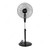 Nikai Pedestal Fan With Remote Control, NPF161R, 45W, 5 Blade, 16 Inch, Black