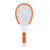 Geepas Rechargeable Mosquito Swatter, GMS1150, 220-240VAC, Orange/White