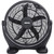 Geepas Box Fan, GF21138, 80W, 18 Inch, Black