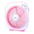 Geepas Box Fan, GF926, 45W, 12 Inch, Pink