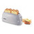 Geepas Free Standing Bread Toaster, GBT9895, Plastic, 1100W, 4 Slice, White