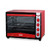 Geepas Electric Oven, GO4462, 2000W, 60 Ltrs, Red