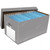 Elba Storage Box, 100333273, Corrugated Cardboard, A4, Grey