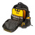 Denzel Tool Backpack, 7790270, 77 Pockets, Black/Yellow