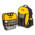 Denzel Tool Backpack, 7790270, 77 Pockets, Black/Yellow