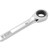 Denzel Combination Ratcheting Wrench, 7714825, SAE, 12 Point, 9/16 Inch