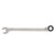 Gross Combination Ratchet Wrench, 14847, CrV Steel, 9MM, 100 Teeth