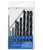 Sparta HSS Metal Drill Bit Set, 723205, Steel, 3-10MM, 8 Pcs/Set