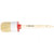 Mtx Round Paint Brush With Wooden/Plastic Handle, 820889, No. 18, Natural Bristle, 60MM