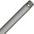 Hunter All Weather Extension Downrod, 99732, Alloy Steel, 24 Inch, Matte Silver