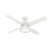 Hunter Ceiling Fan, HT-50423, Loki, 4 Blade, 52 Inch, Fresh White