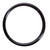 Nitrile O-Ring, ID 110MM, NBR, 70 Shore, Black