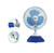 Geepas Clip Fan, GF9608, 6 Inch, 22W