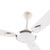 Usha Ceiling Fan, Striker Platinum, 3 Blades, 1400MM, Pearl White Chrome