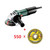 Metabo Angle Grinder With 550 Pcs 4.5 Inch Steel Cutting Discs, W850-115, 603607010, 850W