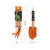 Tramontina Garden Tool Set, 78102801, Orange, 3 Pcs/Set