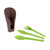 Tramontina Cocoon Garden Tool Set, 78107809, Green/Brown, 4 Pcs/Set